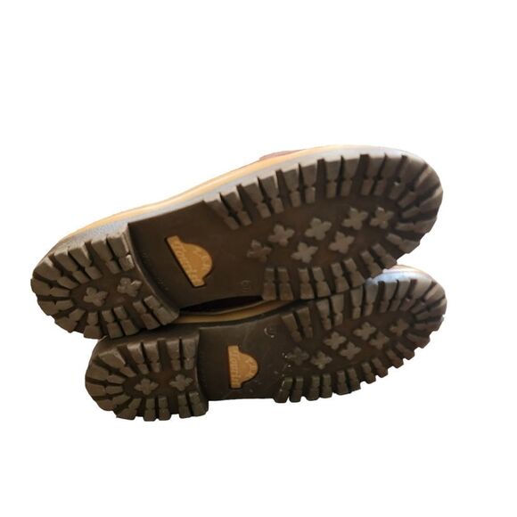 Pajar brown suede cow hair Aztec print lace up boots Sz 7 - Picture 8 of 11